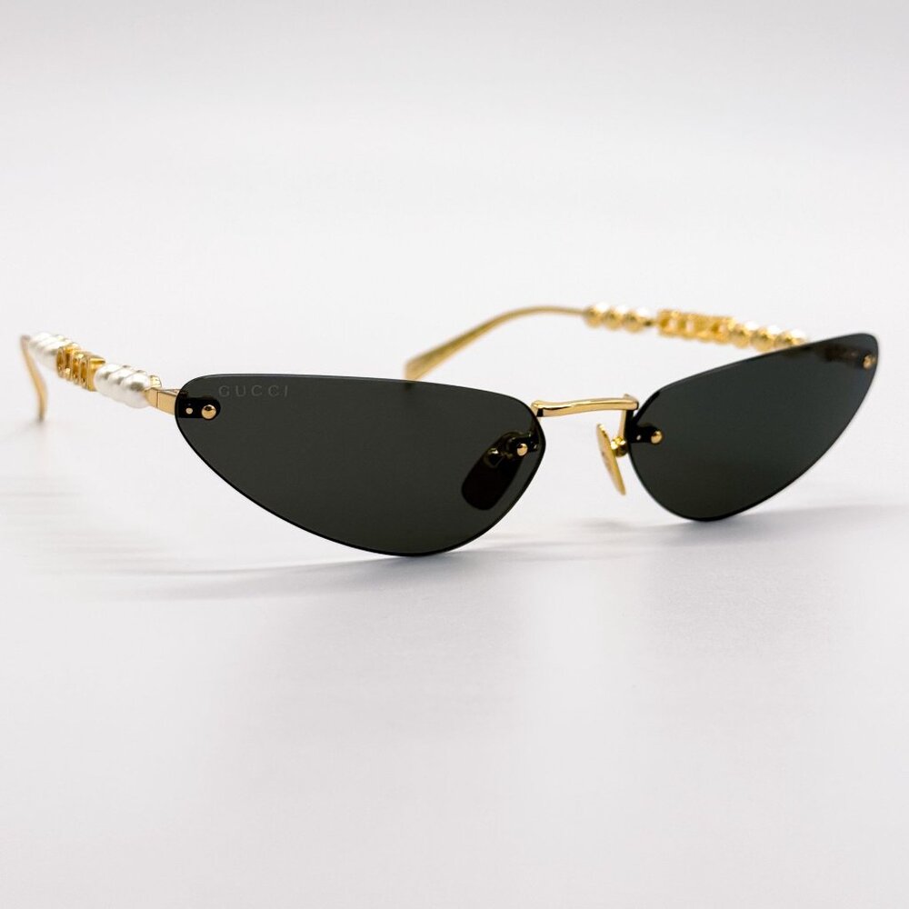 NEW GUCCI SUNGLASSES GOLD WOMEN CAT EYE EYEWEAR GUCCI GG1920S 001